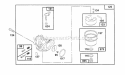 Carburetor Assembly Diagram and Parts List for  Briggs and Stratton Engine